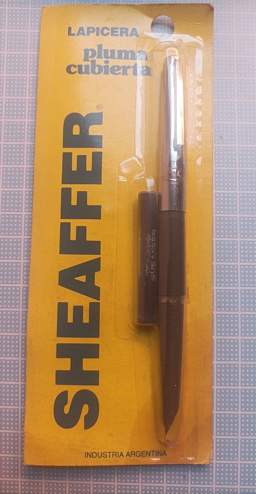 Caneta Tinteiro Sheaffer's ( ILASA) - ESTUDANTE - New Old Stock - Cinza