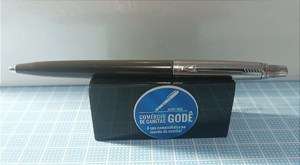 Caneta Esferográfica Parker Jotter 1978- Cinza Escuro