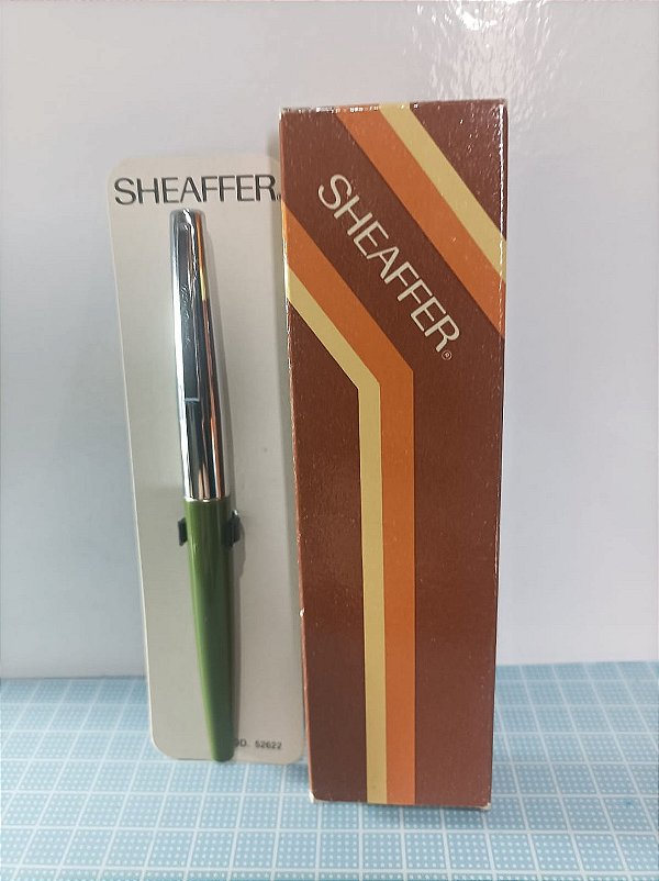 CANETA TINTEIRO SHEAFFER NOVA 007 - 1978 – VERDE - "NEW OLD STOCK"