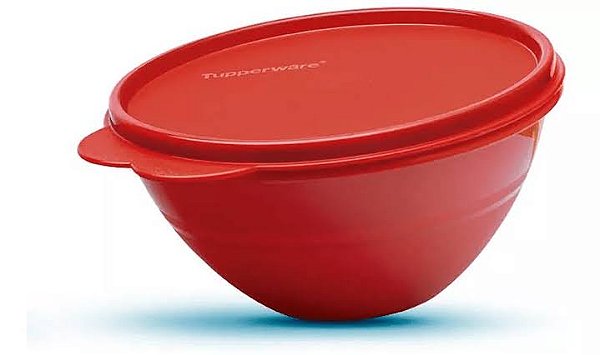 Tigela Maravilhosa 1 Litro - Vermelha Glitter