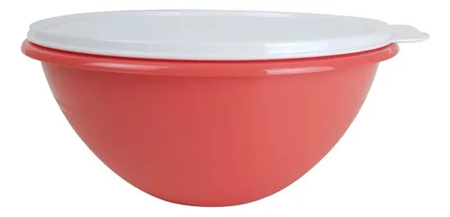 Tigela Maravilhosa 1 Litro - Laranja tampa Branca