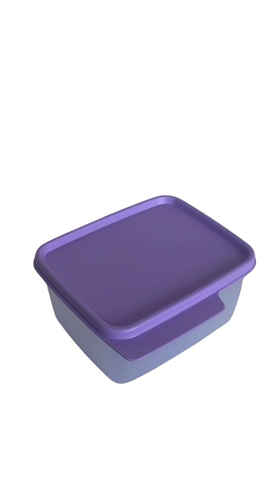 Basic Line 500ml - Transparente/Tampa Sorbet/Lilás