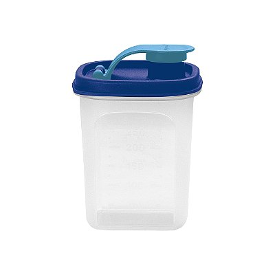 Tupper Slim 350ml Azul Royal