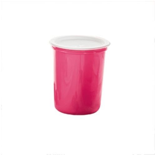 Tupperware Instantânea 1,2 Litros Pink Tampa Branca