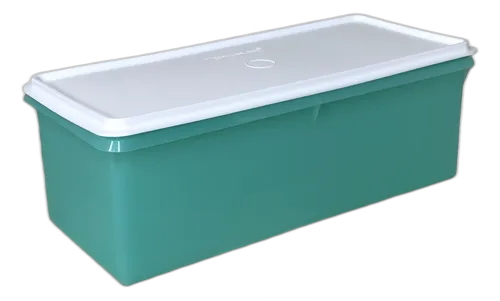 Tupperware Mega Caixa 6 Litros - Verde Claro Tampa Branca