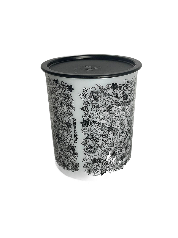 Tupperware Instantanea 2,8 Litros - Floral preto