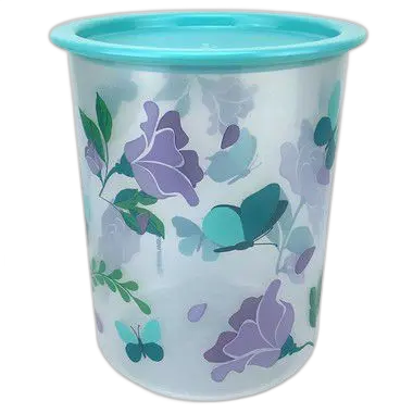 Tupperware Instantanea 1,3 Litros - Borboletas Tampa Mint