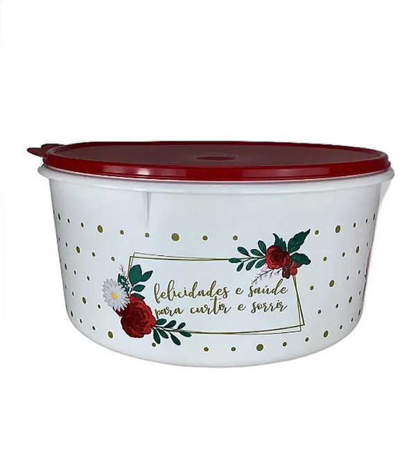 Tupperware Porta Tudo 10 Litros - Felicidade e Saúde