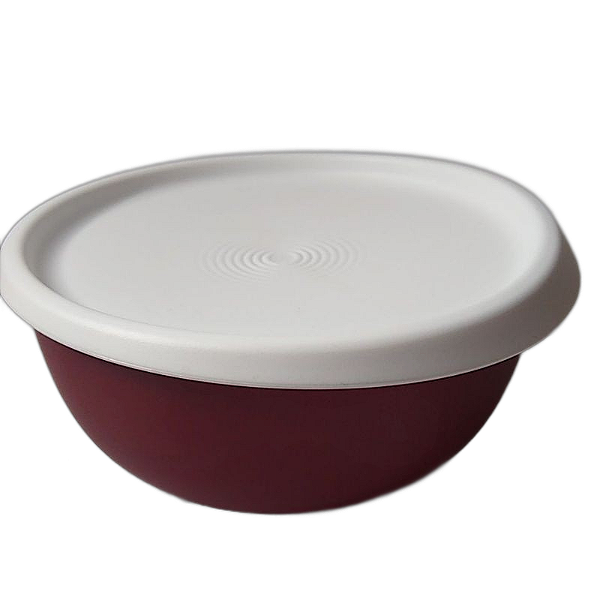 Tupperware Toque Mágico 4,3 Litros - Bordo Tampa Branca