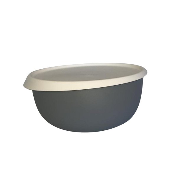 Tupperware Toque Mágico 4,3 Litros - Prata Tampa Branca