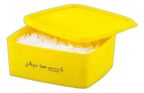 Tupperware Jeitosinho 400 ml - Amarelo "Arroz"