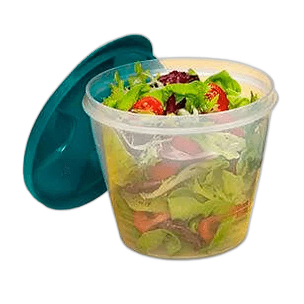 Tupperware Tigela Duo 800 ml - Transparente Tampa Verde Musgo "Mistério"