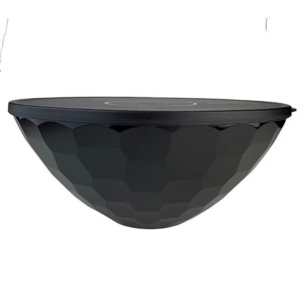 Tupperware Tigela Prisma Policarbonato 3,5 Litros - Onix Preto