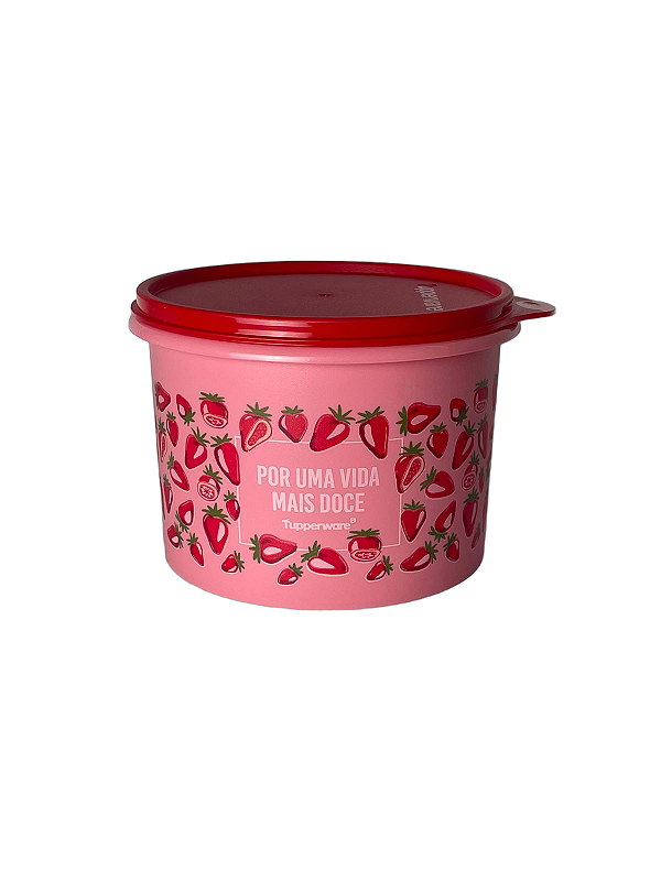 Tupperware Tupper Caixa 1,1L - Morango Do Amor