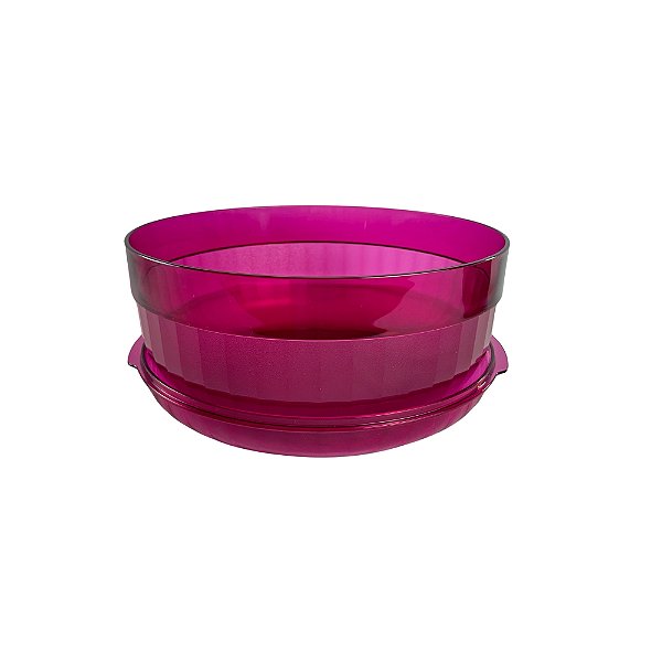 Tupperware Tigela Premier Plus Policarbonato 6 Litros - Pink