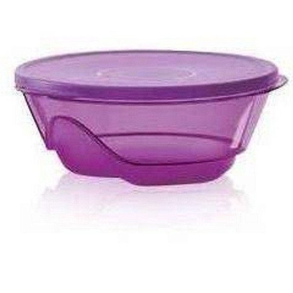 Tupperware Tigela Design Policarbonato 2 Litros - Roxo