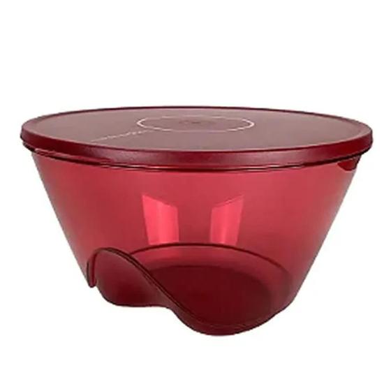 Tupperware Tigela Design Policarbonato 5,5 Litros - Vermelho Cereja