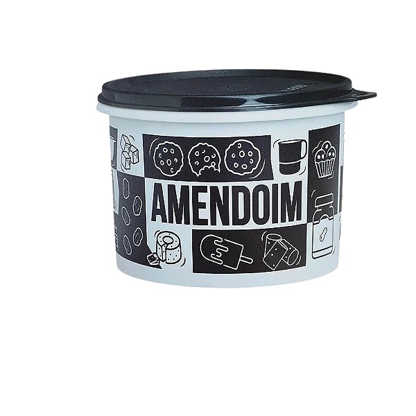 Tupperware Tupper Caixa 1,1 Litros Pop Box - Amendoin