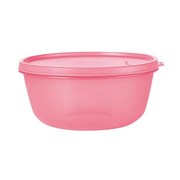 Tupperware Tigela Visual 4 Litros - Rosa Quartzo