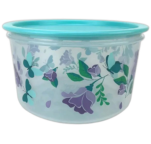 Tupperware Pote Master Mágico 1,5L - Borboleta Tampa Mint
