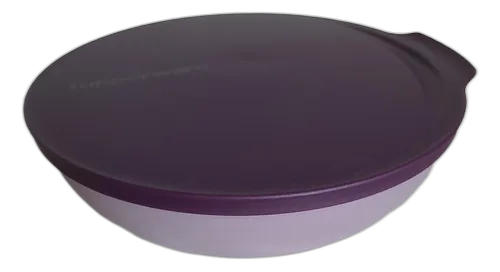Tupperware Tigela Allegra 740 ml - Lilás Tampa Uva