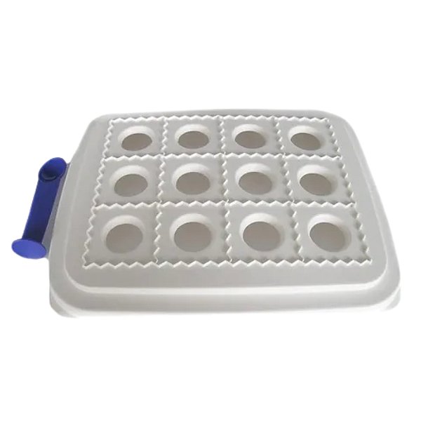 Tupperware Ravioli Maker - Creme Colher Roxa