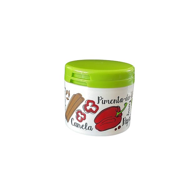 Saleiro Tupperware Temperos Tampa Verde