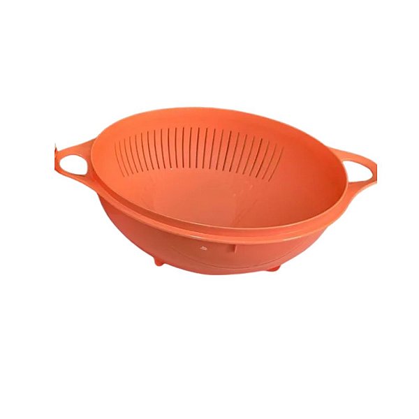 Escorredor Multi Tupperware 1,7 Litros - Pêssego