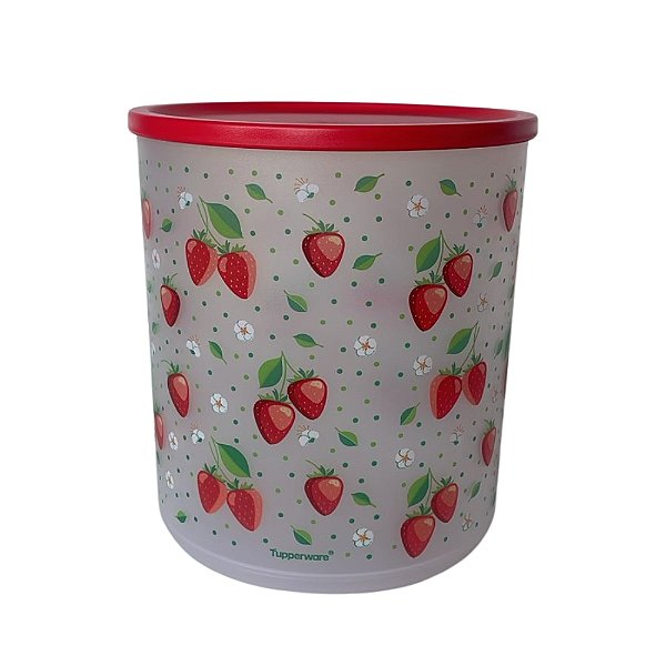 Tupperware Refri Line 3,3Litros - Morangos Tampa Vermelha