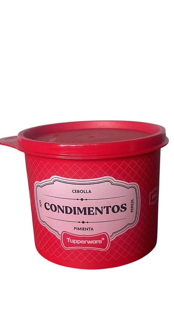 Tupperware Tupper Redondinha 500ml - Tempero Caseiro Essences