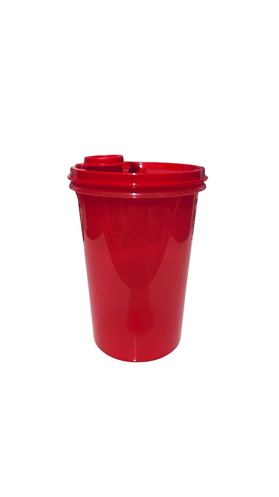 Tupperware Guarda Suco 1 Litro - Vermelho Cherry