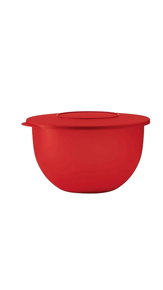 Tupperware Tigela Murano 2,5 Litros - Vermelho Pimenta