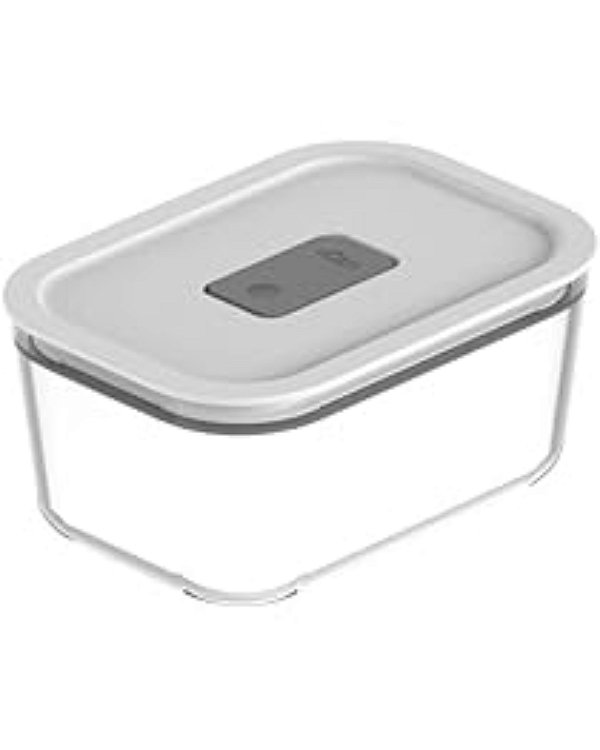 Pote De Vidro Hermético 725ml Fresh Lock OU - Branco