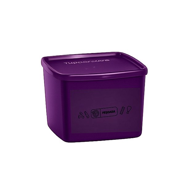 Tupperware Jeitoso 800ml - Feijoada/Roxo