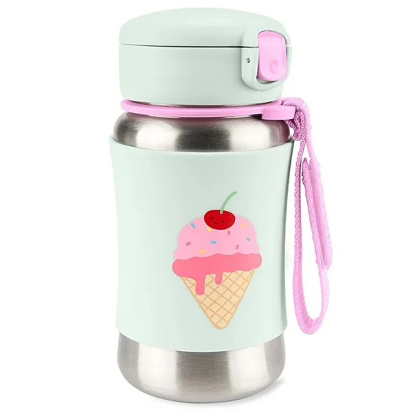 Garrafa Skip Hop de Aço Inox 350ml - Spark Style Sorvete