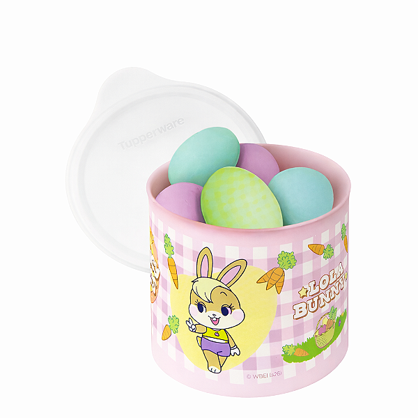 Tupperware Tupper Redondinha 500ml - Looney Tunes Páscoa