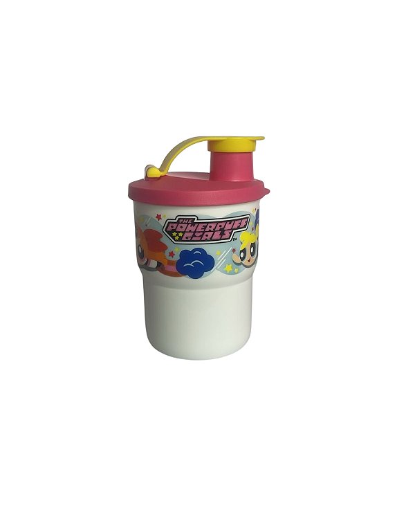 Tupperware Copo Colors Com Bico 225ml - The Powerpuff Girls (As Meninas Super Poderosas)