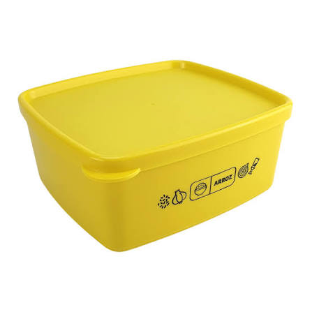 Tupperware Jeitosinho 400ml - Amarelo "Arroz"