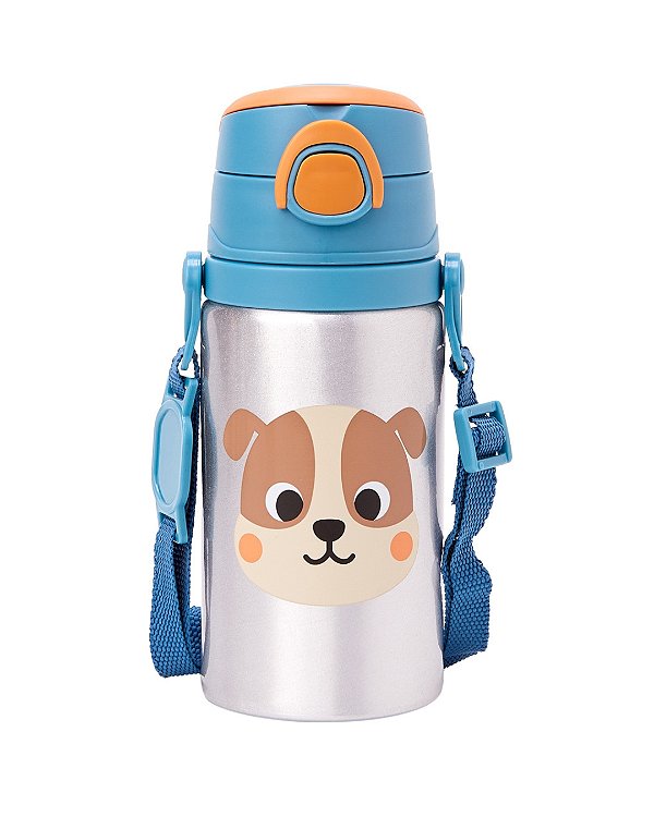 Garrafinha De Aluminio Buba 400ml - Zoo Cachorro