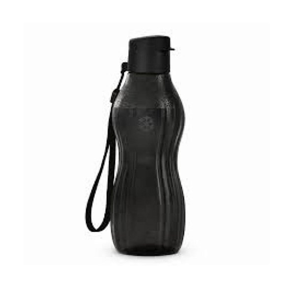 Tupperware Garrafa Eco Tupper Plus Freezer 470ml - Preto/Black