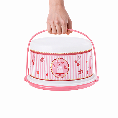 Tupperware Big Cake Redonda - Fica Vai Ter Bolo