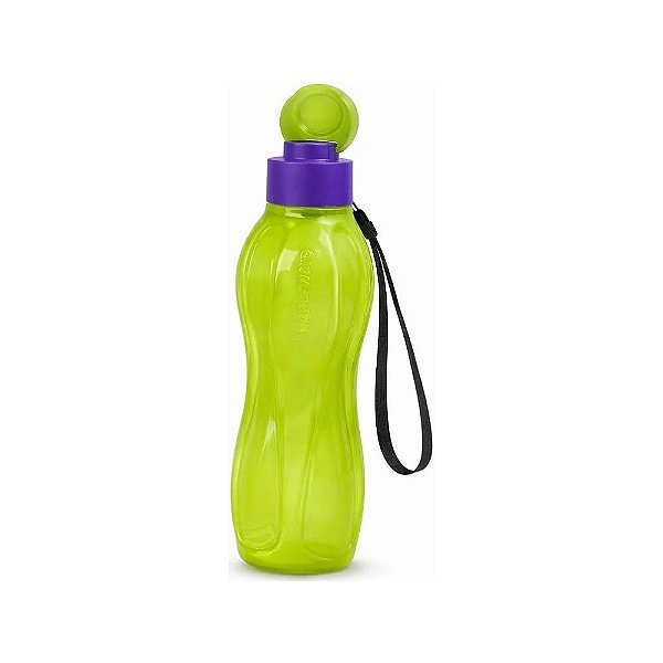 Tupperware Garrafa Eco Tupper Plus 500ml - Verde Folha Fluo