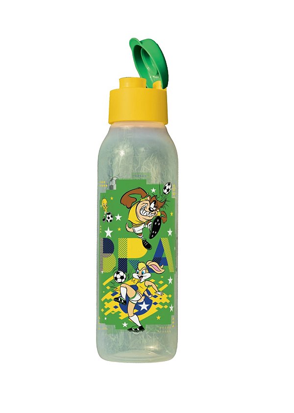 Tupperware Garrafa Eco Tupper 750ml -  Time Looney Tunes