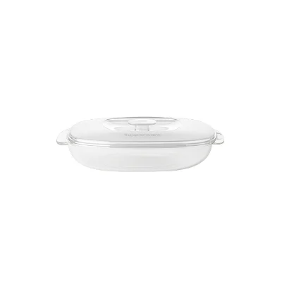 Tupperware Travessa Mágica (sem concha) 1 Litro - Transparente