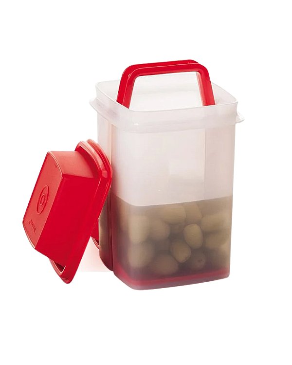 Tupperware Serve e Conserva 1,2 Litros - Vermelho Pitanga