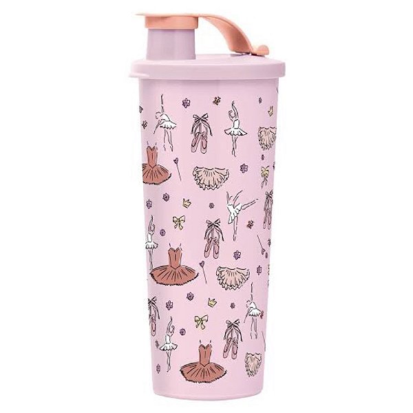Tupperware Copo Com Bico 470ml - Bailarina