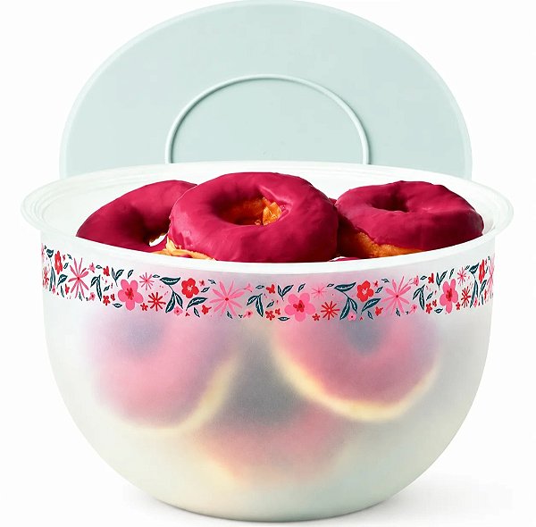 Tupperware Tupper Caixa 2,4 Litros - Orquídeas