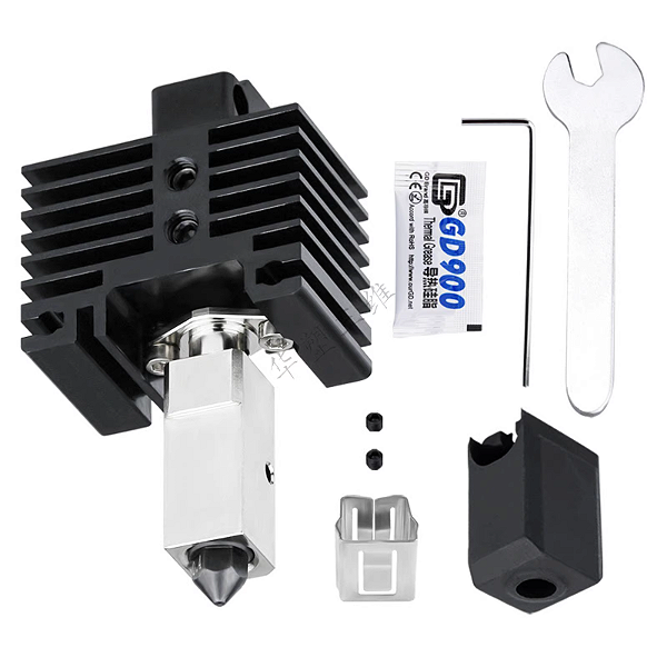 Hotend Upgrede Bico removível 0.4 P1S/P1P e X1 Bambu Lab