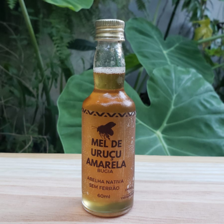 MEL DE URUÇU AMARELA - BUGIA - Abelha sem ferrão