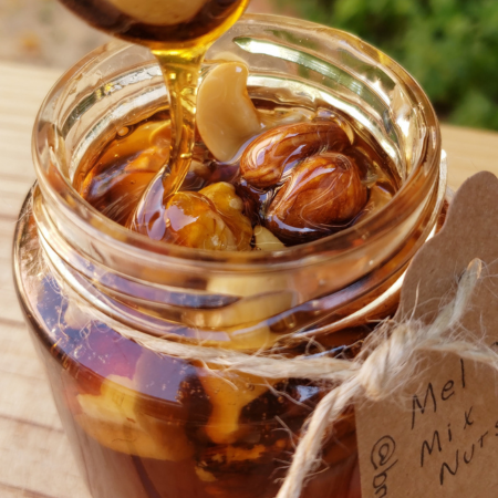 Mel com MIX DE NUTS -250g